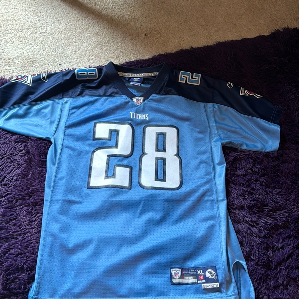 Reebok Titans Chris Johnson Jersey